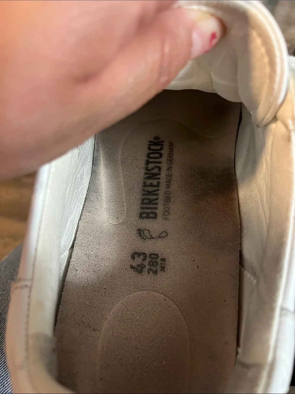 Birkenstock sleek leather